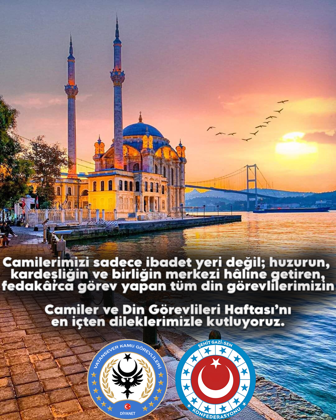 Camiler ve Din Görevlileri Haftası Kutlu Olsun!